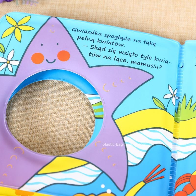 FLoating Waterproof Baby Bathtub Toys Kids Intelligence Animals Bath Books EVA Waterproof Cognize Book