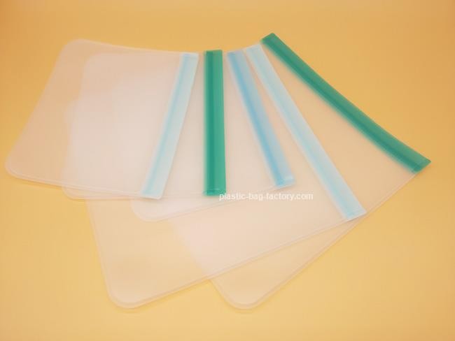 Durable Leakproof Food Storage Ziplock Bag Reusable Freezer Snack Bags