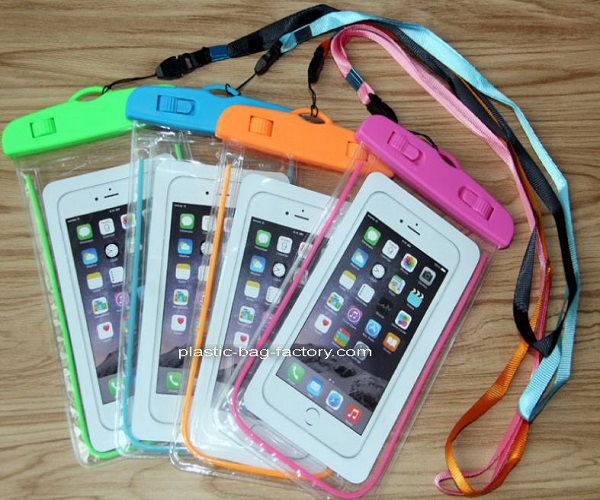 Floating Phone Dry Bag Waterproof Phone Pouch Bag With Fluorescent Frame For Outdoor Water Activities